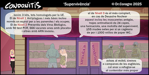 Cartoon: Condonitis 185 (medium) by DrCoragre tagged humor