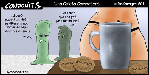 Cartoon: Condonitis 20 (medium) by DrCoragre tagged humor,catala,catalan,tira,comic,strip,drawing,digital