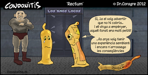 Cartoon: Condonitis 24 (medium) by DrCoragre tagged humor,catala,catalan,tira,comic,strip,drawing,digital
