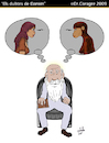 Cartoon: Els Dubtes de Darwin (small) by DrCoragre tagged humor darwin caricatura
