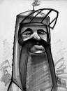 Cartoon: Mikey_MPHG_Bedevere1 (small) by mikeyzart tagged caricature monty python marker movies cartoon