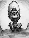 Cartoon: Mikey_MPHG_French1a (small) by mikeyzart tagged caricature french knight taunt taunting marker movies monty python holy grail