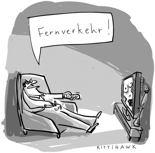 Cartoon: fernverkehr (medium) by kittihawk tagged tv,porno,sex,geschlechtsverkehr,korpulieren,mastubieren,onanieren,selbstbefriedigung,befummeln,tv,fernsehen,porno,sexfilm,pervers,triebe,geilheit