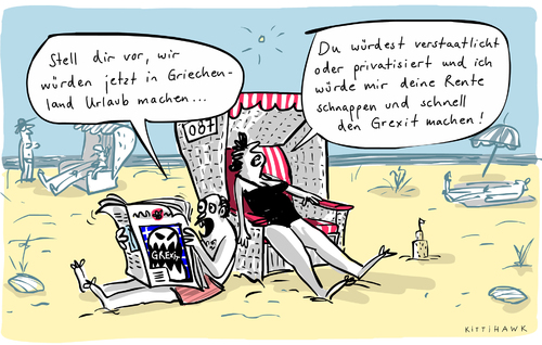 Grexit Urlaub