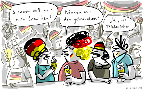 Cartoon: Snowden nach Brasilien (medium) by kittihawk tagged kittihawk,2014,deutschland,wm,weltmeisterschaft,brasilien,joachim,löw,kader,mit,nach,nationalelf,fußball,spieler,testspiel,kamerun,gebrauchen,edward,snowden,telefonjoker,unentschieden,politisches,asyl,moskau,verlängerung,läuft,aus,kittihawk,2014,deutschland,wm,weltmeisterschaft,brasilien,joachim,löw,kader,mit,nach,nationalelf,fußball,spieler,testspiel,kamerun,gebrauchen,edward,snowden,telefonjoker,unentschieden,politisches,asyl,moskau,verlängerung,läuft,aus