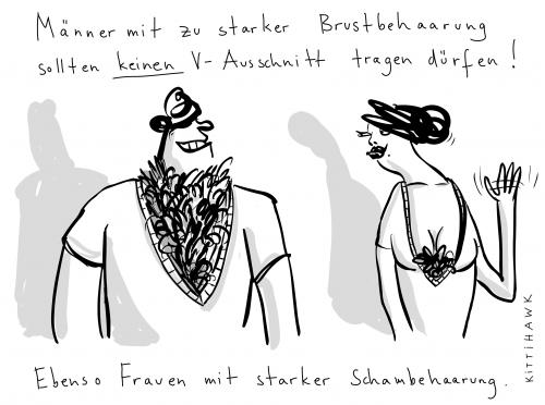 Cartoon: V-Ausschnitt (medium) by kittihawk tagged mann,frau,flirt,outfit,busen,brust,brustbehaarung,kennenlernen,gemeinsamkeiten,verwandtschaft,kleidung,schönheit,makel,behaarung,scham,anbaggern,sexappeal,mann,frau,flirt,balzverhalten,flirten,männer,frauen,balz,date,kennenlernen,partnerschaft,beziehung,sexualität,männlichkeit,weiblichkeit,behaarung,haare,brustbehaarung,brusthaar,schamhaare,scham,intim,ausschnitt,mode,kleidung,klamotten,outfit,sexy,gemeinsamkeiten,brust,schönheit,makel,anbaggern,sex,sexappeal,tipps,tricks,beratung,beauty,schönheitsideal,ideal,abneigung,gesellschaft,trend,kultur,berater