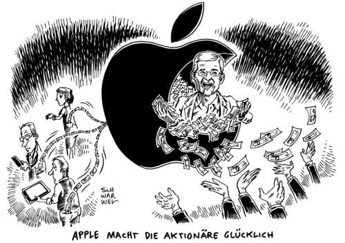 Apple unerwartet hohe Gewinne