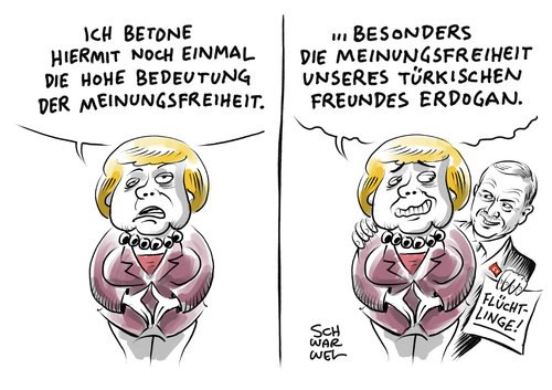 Böhmergate Kanzlerin Merkel