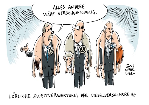 Dieselabgaseversuche