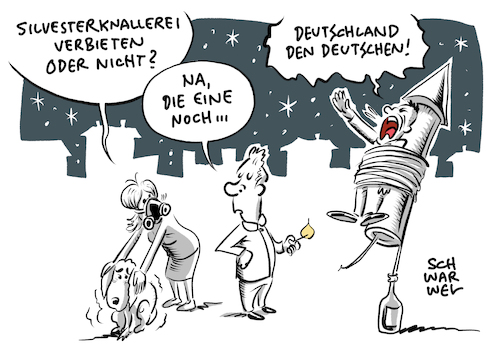 Diskussion um Silvesterböller