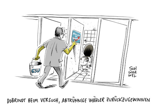 Cartoon: Dobrindt konservative Revolution (medium) by Schwarwel tagged dobrindt,konservativ,revolution,bürger,csu,abtrünnige,zurückgewinnen,politik,politiker,partei,deutschland,afd,alternative,für,rechts,rechtsextrem,nazi,nazis,nationalsozialismus,populisten,polulismus,hass,hetze,hate,speech,sociel,bots,flüchtlinge,geflüchtete,flüchtlingskrise,wutbürger,rechtspopulismus,rechtspopulisten,konservative,wähler,wahl,budnestagswahl,groko,seehofer,asyl,asylbewerber,migranten,migration,rassenhass,menschenfeindlichkeit,ausländerfeindlichkeit,große,koalition,sondierung,sondierungsgespräche,union,cdu,merkel,spd,schulz,karikatur,schwarwel,dobrindt,konservativ,revolution,bürger,csu,abtrünnige,zurückgewinnen,politik,politiker,partei,deutschland,afd,alternative,für,rechts,rechtsextrem,nazi,nazis,nationalsozialismus,populisten,polulismus,hass,hetze,hate,speech,sociel,bots,flüchtlinge,geflüchtete,flüchtlingskrise,wutbürger,rechtspopulismus,rechtspopulisten,konservative,wähler,wahl,budnestagswahl,groko,seehofer,asyl,asylbewerber,migranten,migration,rassenhass,menschenfeindlichkeit,ausländerfeindlichkeit,große,koalition,sondierung,sondierungsgespräche,union,cdu,merkel,spd,schulz,karikatur,schwarwel