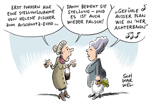 Cartoon: Echo Helene Fischer (medium) by Schwarwel tagged echo,musikpreis,musik,musikindustrie,musikbusiness,kollegah,farid,bang,sänger,gesang,antisemitismus,antisemitisch,frauenhass,feminismus,sexismus,sexistisch,rap,hip,hop,faschismus,faschistisch,rechtsextrem,rechtsextremismus,rassistisch,rassismus,rassenhass,juden,judenhass,rapper,show,showact,verleugnung,holocaust,bücherverbrennung,nationalsozialismus,heil,hitler,sieg,vernichtung,vernichtungslager,auschwitz,minderheit,gleichberechtigung,minderheiten,spongebozz,echoverleihung,verleihung,flüchtlinge,geflüchtete,flüchtlingskrise,cartoon,karikatur,schwarwel,campino,die,toten,hosen,wirtschaft,geld,finanzen,macht,echo,musikpreis,musik,musikindustrie,musikbusiness,kollegah,farid,bang,sänger,gesang,antisemitismus,antisemitisch,frauenhass,feminismus,sexismus,sexistisch,rap,hip,hop,faschismus,faschistisch,rechtsextrem,rechtsextremismus,rassistisch,rassismus,rassenhass,juden,judenhass,rapper,show,showact,verleugnung,holocaust,bücherverbrennung,nationalsozialismus,heil,hitler,sieg,vernichtung,vernichtungslager,auschwitz,minderheit,gleichberechtigung,minderheiten,spongebozz,echoverleihung,verleihung,flüchtlinge,geflüchtete,flüchtlingskrise,cartoon,karikatur,schwarwel,campino,die,toten,hosen,wirtschaft,geld,finanzen,macht