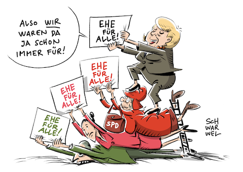 Ehe für alle SPD Merkel