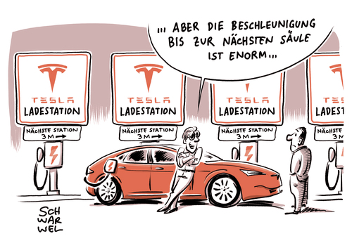 Elektromobilität mit Tesla