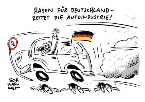 Cartoon: Feinstaub und Tempolimit (medium) by Schwarwel tagged feinstaub,tempolimit,autobahn,autobahnen,verkehr,unfall,geschwindigkeit,unfälle,umwelt,natur,kilma,klimaschutz,klimawandel,umweltschutz,naturschutz,cartoon,karikatur,schwarwel,auto,autoindustrie,feinstaub,tempolimit,autobahn,autobahnen,verkehr,unfall,geschwindigkeit,unfälle,umwelt,natur,kilma,klimaschutz,klimawandel,umweltschutz,naturschutz,cartoon,karikatur,schwarwel,auto,autoindustrie