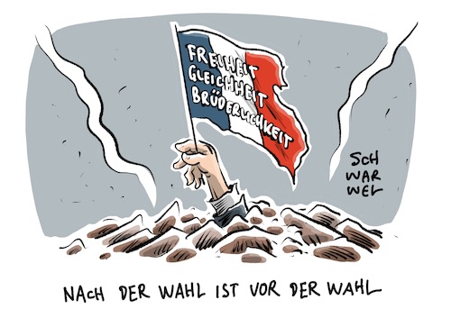 Frankreich Wahl Macron