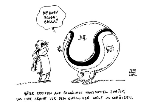 Cartoon: Fussball beliebter als Politik (medium) by Schwarwel tagged fußball,sport,ball,tor,mannschaft,thema,beliebter,beliebt,politik,karikatur,schwarwel,familie,vater,sohn,rasen,stadion,fußball,sport,ball,tor,mannschaft,thema,beliebter,beliebt,politik,karikatur,schwarwel,familie,vater,sohn,rasen,stadion