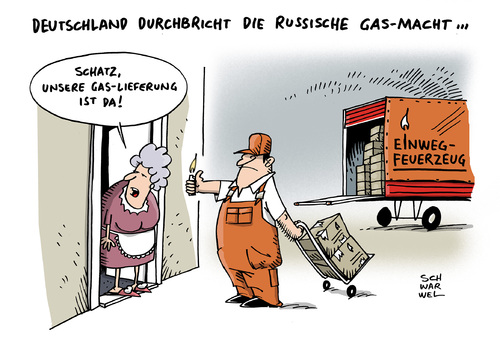 Gas Macht Russland