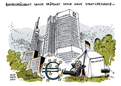 Cartoon: Gauck Rede zur Finanzwelt (medium) by Schwarwel tagged rede,finanzwelt,bundespräsident,gauck,streichelkurs,banken,banker,bankiers,karikatur,schwarwel,finanzen,geld,macht,wirtschaft,deutsche,bank,staatsresidenz,euro,finanzelite,bankentag,rede,finanzwelt,bundespräsident,gauck,streichelkurs,banken,banker,bankiers,karikatur,schwarwel,finanzen,geld,macht,wirtschaft,deutsche,bank,staatsresidenz,euro,finanzelite,bankentag