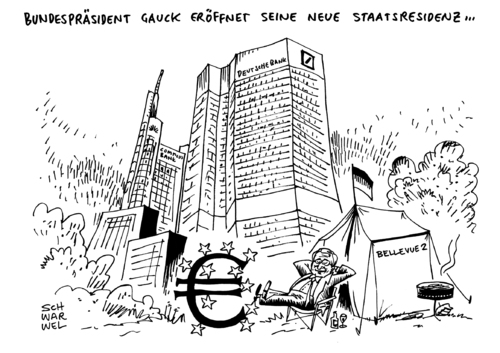 Cartoon: Gauck Rede zur Finanzwelt (medium) by Schwarwel tagged rede,finanzwelt,bundespräsident,gauck,streichelkurs,banken,banker,bankiers,karikatur,schwarwel,finanzen,geld,macht,wirtschaft,deutsche,bank,staatsresidenz,euro,finanzelite,bankentag,rede,finanzwelt,bundespräsident,gauck,streichelkurs,banken,banker,bankiers,karikatur,schwarwel,finanzen,geld,macht,wirtschaft,deutsche,bank,staatsresidenz,euro,finanzelite,bankentag