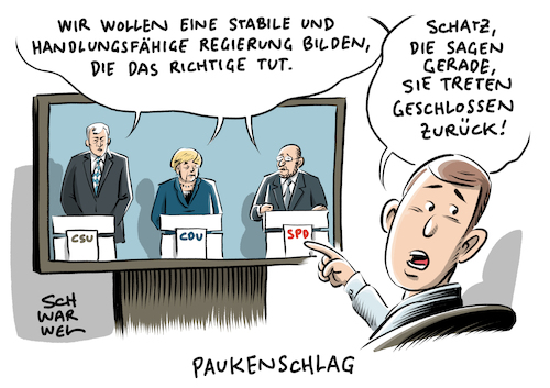 Cartoon: GroKo Sondierungspapier (medium) by Schwarwel tagged groko,große,koalition,bundestagswahl,2017,wahl,wahlen,nogroko,minderheitsregierung,minderheitenregierung,jamaika,sondierung,sondierungsgespräche,union,cdu,csu,spd,merkel,sehhofer,martin,schulz,abschlusspapier,sondierungspapier,koalitionsprogramm,flüchtlinge,geflüchtete,flüchtlingskrise,flüchtlingspolitik,familiennachzug,klima,klimaziele,eu,europäische,europa,klimapolitik,deutshcland,regierung,regierungsbildung,bürgerversicherung,gesundheit,pflege,einwanderung,einwanderungsrecht,migration,migranten,asyl,steuern,steuerpolitik,neuwahl,neuwahlen,demokratie,karikatur,schwarwel,groko,große,koalition,bundestagswahl,2017,wahl,wahlen,nogroko,minderheitsregierung,minderheitenregierung,jamaika,sondierung,sondierungsgespräche,union,cdu,csu,spd,merkel,sehhofer,martin,schulz,abschlusspapier,sondierungspapier,koalitionsprogramm,flüchtlinge,geflüchtete,flüchtlingskrise,flüchtlingspolitik,familiennachzug,klima,klimaziele,eu,europäische,europa,klimapolitik,deutshcland,regierung,regierungsbildung,bürgerversicherung,gesundheit,pflege,einwanderung,einwanderungsrecht,migration,migranten,asyl,steuern,steuerpolitik,neuwahl,neuwahlen,demokratie,karikatur,schwarwel