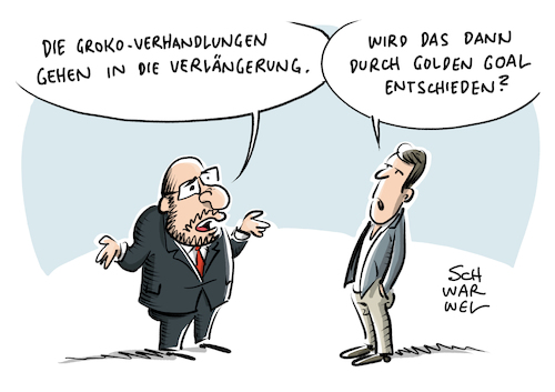 GroKo Verhandlungen Schulz