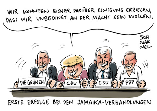 Cartoon: Jamaika Sondierung (medium) by Schwarwel tagged bundestagswahl,wahl,wahlen,neuwahl,neuwahlen,jamaika,sondierung,sondierungsgespräche,groko,nogroko,große,koalition,merkel,seehofer,christian,lindner,spd,cdu,csu,union,fdp,die,grüne,linke,partei,parteien,deutschland,afd,alternative,für,von,storch,frauke,petry,alice,weidel,gauland,klima,klimapolitik,politik,politiker,bundeskanzlerin,klimaziele,obergrenze,flüchtlinge,geflüchtete,flüchtlingskrise,flüchtlingspolitik,jusos,martin,schulz,sarah,wagenknecht,familiennachzug,karikatur,schwarwel,lindnern,klimaschutz,klimaziel,söder,bundestagswahl,wahl,wahlen,neuwahl,neuwahlen,jamaika,sondierung,sondierungsgespräche,groko,nogroko,große,koalition,merkel,seehofer,christian,lindner,spd,cdu,csu,union,fdp,die,grüne,linke,partei,parteien,deutschland,afd,alternative,für,von,storch,frauke,petry,alice,weidel,gauland,klima,klimapolitik,politik,politiker,bundeskanzlerin,klimaziele,obergrenze,flüchtlinge,geflüchtete,flüchtlingskrise,flüchtlingspolitik,jusos,martin,schulz,sarah,wagenknecht,familiennachzug,karikatur,schwarwel,lindnern,klimaschutz,klimaziel,söder