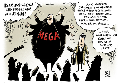 Cartoon: Kim Dotcom neue Plattform (medium) by Schwarwel tagged kim,dotcom,festnahme,upload,plattform,geld,macht,karikatur,schwarwel,kim,dotcom,festnahme,upload,plattform,geld,macht,karikatur,schwarwel