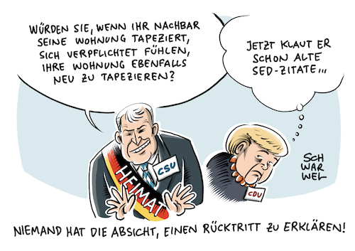 Merkel Seehofer Rücktritt