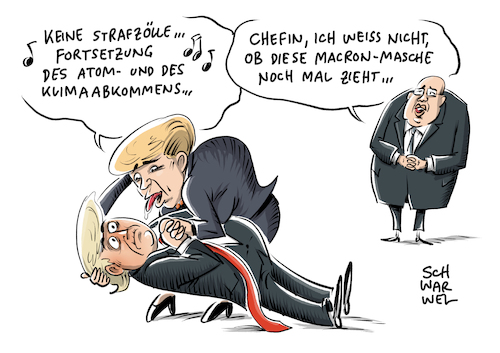 Merkel Trump Industriezölle