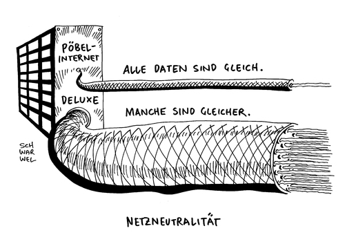 Cartoon: Netzneutralität Internet Regeln (medium) by Schwarwel tagged netzneutralität,internet,regeln,eu,europäiscje,uniom,karikatur,schwarwel,daten,datenspeicherung,datensischerheit,netzneutralität,internet,regeln,eu,europäiscje,uniom,karikatur,schwarwel,daten,datenspeicherung,datensischerheit