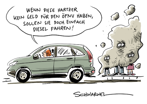 Cartoon: ÖPNV Verstoß Bundesregierung (medium) by Schwarwel tagged öpnv,sozialinitiativen,spzialinitiative,verstoß,bundesregierung,politik,politiker,deutschland,nulltarif,verkehrswende,verkehr,auto,nahverkehr,kfz,umwelt,umweltschutz,fahrverbot,fahrverbote,busse,bus,bahn,umweltverschmutzung,abgas,stickoxide,diesel,dieselfahrzeuge,dieselfahrverbot,abgasskandal,dieselskandal,schadstoffe,luftverschmutzung,karikatur,schwarwel,öpnv,sozialinitiativen,spzialinitiative,verstoß,bundesregierung,politik,politiker,deutschland,nulltarif,verkehrswende,verkehr,auto,nahverkehr,kfz,umwelt,umweltschutz,fahrverbot,fahrverbote,busse,bus,bahn,umweltverschmutzung,abgas,stickoxide,diesel,dieselfahrzeuge,dieselfahrverbot,abgasskandal,dieselskandal,schadstoffe,luftverschmutzung,karikatur,schwarwel