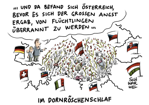 Österreich baut Grenzzaun