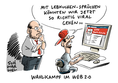 Parteien online im Wahlkampf