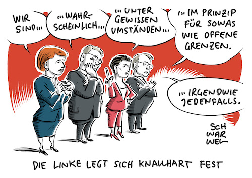 Parteitag Die Linke Wagenknecht