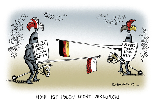 Cartoon: Polen fordert Gespräch (medium) by Schwarwel tagged polen,gespräch,kampf,streit,deutsch,deutscher,botschafter,deutschland,kritik,antipolnische,äußerung,karikatur,schwarwel,gesetzesänderung,warschau,regierung,waszczykowski,mediengesetz,bitte,einbestellung,polen,gespräch,kampf,streit,deutsch,deutscher,botschafter,deutschland,kritik,antipolnische,äußerung,karikatur,schwarwel,gesetzesänderung,warschau,regierung,waszczykowski,mediengesetz,bitte,einbestellung