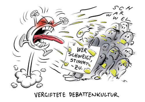 Cartoon: Rassismus und Integration (medium) by Schwarwel tagged rassismus,rassistisch,rassisten,integration,flüchtlinge,geflüchtete,flüchtlingskrise,flüchtliungspolitik,hass,hatze,hasskommentare,reichsbürger,wutbürger,extremisten,extremist,extremismus,macht,rechtspopulisten,rechtsextremismus,ausländerfeindlichkeit,diskriminierung,revolution,meinung,meinungsmache,nazi,nazis,nonazis,neonazis,nationalistisch,nationalsozialismus,özil,rücktritt,fußball,fußballer,nationalmannschaft,nationalelf,weltmeisterschaft,türke,türkisch,erdogan,afd,schweigen,german,angst,mesut,debatte,demokratie,demokratisch,fremdenfeindlich,fremdenfeindlichkeit,antisemitist,antisemitismus,aufstehen,widerstand,freiheitskampf,freiheit,cartoon,karikatur,schwarwel,rassismus,rassistisch,rassisten,integration,flüchtlinge,geflüchtete,flüchtlingskrise,flüchtliungspolitik,hass,hatze,hasskommentare,reichsbürger,wutbürger,extremisten,extremist,extremismus,macht,rechtspopulisten,rechtsextremismus,ausländerfeindlichkeit,diskriminierung,revolution,meinung,meinungsmache,nazi,nazis,nonazis,neonazis,nationalistisch,nationalsozialismus,özil,rücktritt,fußball,fußballer,nationalmannschaft,nationalelf,weltmeisterschaft,türke,türkisch,erdogan,afd,schweigen,german,angst,mesut,debatte,demokratie,demokratisch,fremdenfeindlich,fremdenfeindlichkeit,antisemitist,antisemitismus,aufstehen,widerstand,freiheitskampf,freiheit,cartoon,karikatur,schwarwel