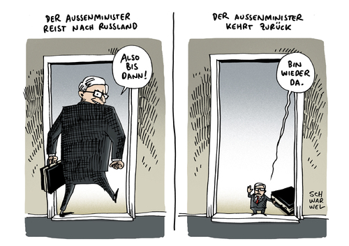 Russland Reise Steinmeier