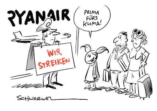 Ryanair Streik Klima