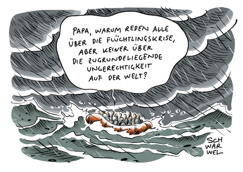 Cartoon: Schwarzbuch Migration (medium) by Schwarwel tagged schwarzbuch,migration,flüchtlinge,geflüchtete,flüchtlingskrise,flüchtlingspolitik,migranten,krieg,terror,zerstörung,flucht,fluchtursachen,ayl,asylsuchende,rechtsextremismus,rechtsextrem,grenze,mauer,zaun,grenzen,obergrenze,rechtspopulisten,rechtspopulismus,populismus,populisten,ungerechtigkeiten,macht,geld,machthaber,wirtschaft,finanzen,regierung,regierungen,politik,politiker,welt,weltmächte,weltwirtschaft,willkommenskultur,afd,einwandersland,hass,hetze,hasskommentare,einwanderung,deutshcland,merkel,wir,schaffen,das,flüchtlingsstrom,flüchtlingsroute,mittelmeer,abschiebung,abschiebungen,cartoon,karikatur,schwarwel,schwarzbuch,migration,flüchtlinge,geflüchtete,flüchtlingskrise,flüchtlingspolitik,migranten,krieg,terror,zerstörung,flucht,fluchtursachen,ayl,asylsuchende,rechtsextremismus,rechtsextrem,grenze,mauer,zaun,grenzen,obergrenze,rechtspopulisten,rechtspopulismus,populismus,populisten,ungerechtigkeiten,macht,geld,machthaber,wirtschaft,finanzen,regierung,regierungen,politik,politiker,welt,weltmächte,weltwirtschaft,willkommenskultur,afd,einwandersland,hass,hetze,hasskommentare,einwanderung,deutshcland,merkel,wir,schaffen,das,flüchtlingsstrom,flüchtlingsroute,mittelmeer,abschiebung,abschiebungen,cartoon,karikatur,schwarwel