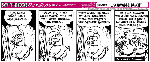 Schweinevogel Schwabbelbauch