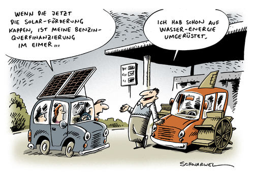 Solar Förderung Benzin