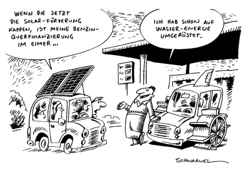 Solar Förderung Benzin