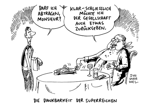 Cartoon: Soziale Ungleichheit 62 Reiche (medium) by Schwarwel tagged soziale,ungleichheit,sozial,reichtum,geld,macht,finanzen,besitz,eigentum,welt,superreiche,karikatur,schwarwel,reich,arm,armut,hunger,not,krise,oxfam,studie,kluft,und,gesamtvermögen,billion,milliarden,millionen,kapitalgewinne,steueroase,weltwirtschaftsforum,armutsbekämpfung,soziale,ungleichheit,sozial,reichtum,geld,macht,finanzen,besitz,eigentum,welt,superreiche,karikatur,schwarwel,reich,arm,armut,hunger,not,krise,oxfam,studie,kluft,und,gesamtvermögen,billion,milliarden,millionen,kapitalgewinne,steueroase,weltwirtschaftsforum,armutsbekämpfung