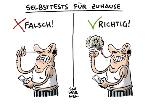 Cartoon: Spahn Schnelltests (medium) by Schwarwel tagged corona,covid19,pademie,coronavirus,impfen,impfstoff,gesundheitsminister,jens,spahn,coronatest,coronaselbsttest,freiheit,lockerungen,shutdowm,lockdown,cartoon,karikatur,schwarwel,zulassung,rki,maskenpflicht,abstandsregeln,hygienevorschriften,corona,covid19,pademie,coronavirus,impfen,impfstoff,gesundheitsminister,jens,spahn,coronatest,coronaselbsttest,freiheit,lockerungen,shutdowm,lockdown,cartoon,karikatur,schwarwel,zulassung,rki,maskenpflicht,abstandsregeln,hygienevorschriften