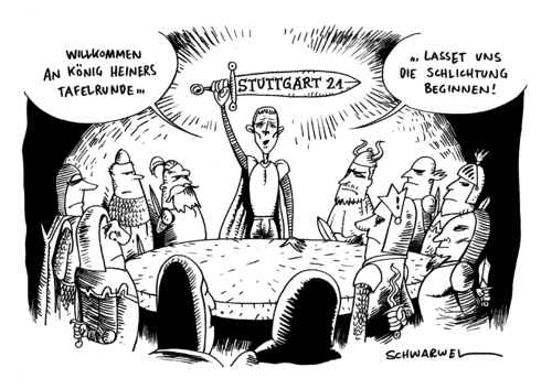 Cartoon: Stuttgart 21 Schlichtung (medium) by Schwarwel tagged stuttgart,21,vorteil,s21,kampf,gegner,milliarde,projekt,polizei,schutz,volksbegehren,landtag,deutschland,streit,regierung,politik,widerstand,bahnhof,umbau,protest,eskalation,räumung,wasserwerfer,gewalt,parkschützer,demonstration,unterschriftensammlung,kar,stuttgart 21,kampf,milliarde,projekt,landtag,deutschland,regierung,bahn,stuttgart,21