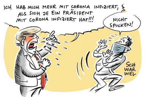 Trump mit Corona infiziert