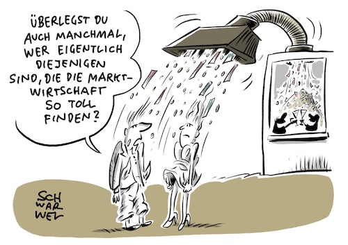 Cartoon: Ungerechte Verteilung (medium) by Schwarwel tagged arm,armut,reich,reichtum,kapital,kapitalismus,finanzen,macht,ungerechtigkeit,ungerechte,verteilung,geld,wirtschaft,arbeitnehmer,konzern,konzerne,großkonzern,industrie,marktwirtschaft,eigentümer,aktie,aktien,börse,kapitaleigentümer,lohn,job,gehalt,aktionäre,umverteilungsmaschine,kollektivierung,soziale,kevin,kühnert,kapitalismuskritik,bmw,kapitalbesitzer,wohlstand,privateigentum,cartoon,karikatur,schwarwel,arm,armut,reich,reichtum,kapital,kapitalismus,finanzen,macht,ungerechtigkeit,ungerechte,verteilung,geld,wirtschaft,arbeitnehmer,konzern,konzerne,großkonzern,industrie,marktwirtschaft,eigentümer,aktie,aktien,börse,kapitaleigentümer,lohn,job,gehalt,aktionäre,umverteilungsmaschine,kollektivierung,soziale,kevin,kühnert,kapitalismuskritik,bmw,kapitalbesitzer,wohlstand,privateigentum,cartoon,karikatur,schwarwel