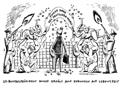 Wulff Ehrenbekundungen