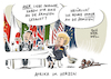 Cartoon: Afrika bei G20 Gipfel Merkel (small) by Schwarwel tagged g20,gipfel,hamburg,wohlstand,wachstum,wirtschaft,geld,finanzen,deutschland,politik,politiker,staatschefs,regierungschefs,globalisierung,kapitalismus,armut,reichtum,arm,reich,afrika,angela,merkel,plan,für,die,ärmsten,kein,platz,karikatur,schwarwel